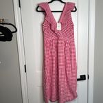 NWT Compañia Fantastica Gingham Midi Dress Photo 2