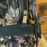 Jaguar‎ Floral Vintage Small Duffel Bag Green Photo 3