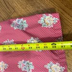 Liz Claiborne VTG 90’s Red White Polka Dot Floral Midi Cottage Dress Size 8 Photo 12