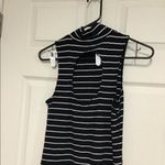 EXPRESS Sleeveless business style turtle neck shirt Photo 1