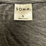 Soma  Gray Women's Top scoop neck size large Photo 1