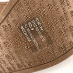 breckelle's Womens Sandals Leatherette Two Tone Open Toe Ankle Strap Pink Brown 9 Photo 4