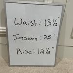 Abercrombie & Fitch Abercrombie & Finch Pants Wide Leg Chambray Belt Nautical Coastal Boho Photo 7