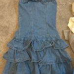 SheIn Blue Jean Dress Photo 1