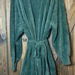 Savage x Fenty Fluff It Up Short Robe Green Size 4X Photo 0