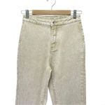 Chelsea and Violet NWT  Flare Jeans Size 26 Embroidered Floral Beige Boho High Rise Photo 5