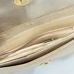 La Regale  Cream Beaded Shoulder Evening Clutch Purse Photo 5