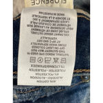 DL1961 Florence Ankle Mid Rise Intasculpt Skinny Blue Womens Denim Jeans Size 27 Photo 7