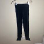 Maniere De Voir  Knitted High Waisted Leggings Black Size L New Photo 7