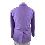 The Frankie Shop Women's Purple Long Sleeve Notch Blazer Coat Suit Jacket Sz 12 Photo 1
