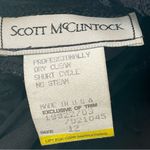 Vintage Scott McClintock Velvet Dress Lace Sequins Peplum 80s 90s‎ Drama Formal Black Photo 7