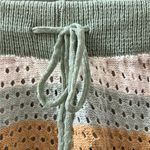 NWT Mystree Crochet Shirt and Short Set Size Small Green Photo 7