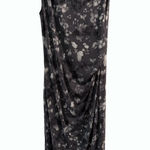 Bar III  Black and‎ Gray Patterned Maxi Dress Photo 0