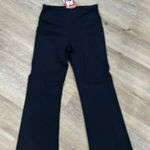 NWT gradual women’s boot cut yoga pants with side pockets 28L Black Size undefined Photo 0