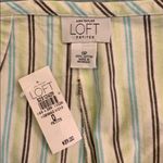 Loft Ann Taylor striped capris Photo 8