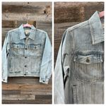 Saltwater Luxe NWT  Rhinestone Light Denim Jacket Size Medium Photo 1