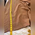 YAYAVOO Over Sized 100% Linen Wide Leg Jumpsuit Size undefined Photo 11