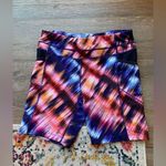 Athleta  Biker Shorts Compression Shorts Workout Booty Shorts Multi Color Size S Photo 0