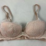 Victoria's Secret 32C victoria secret Creme lace eyelet lace bra Photo 3