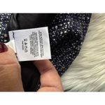 EXPRESS Women's Dress Shorts Navy Tweed Photo 4