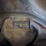 Jaclyn Smith Floral Paisley Shoulder Bag Handbag Purse Canvas Faux Leather Trim Photo 5