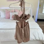 Princess Polly Candide Brown Romper  Photo 2