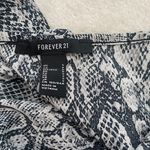 Forever 21 Satin Snakeskin Top Size S Photo 6