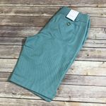 Ashworth  Golf Womens Shorts Size 6 Aqua Blue Textured Ribbed‎ Cotton NEW Photo 4