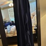 NEW Halter Neck Split Formal Dress Mermaid Cocktail Gown S Blue Photo 4