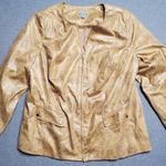 JM Collection  Faux Leather Jacket Photo 1