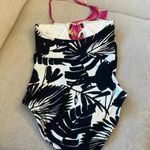 Trina Turk  Lennox Bandeau Lace Up One Piece Swimsuit Photo 5