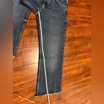 ZARA +Denim Women’s Jeans Size 28 USA 4 Raw Hem Cropped Wide Leg Blue size 28 Photo 12