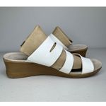 Baretraps  White Wedge Sandals Adjustable Straps Comfort Women's 9.5 Photo 4