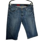 AG Adriano Goldschmied  the Malibu Bermuda Denim Jean Shorts Size 31 Photo 0