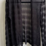 Eileen Fisher  Sheer Cardigan small workwear minimalist chic staple‎ layered Photo 0