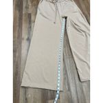 EXPRESS Beige Wide Leg Lounge Pants M 80% Cotton 20% Polyester Photo 6
