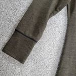 Cloud Chaser Sweater Dress Womens 2X Brown Olive Seamed A-line Pull On Midi Photo 4