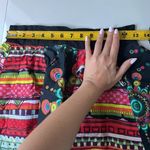 Desigual  juniors 11/12 fits XS/S colourful circle skirt geometric floral lined Photo 4