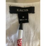 KAKTUS Summer Pullover Layered White Sleeveless Blouse Tank Lace Boho Women's M Size M Photo 7