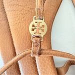 Tory Burch  Emmy Royal Brown Leather Thong Sandals Women's Size 7.5 Photo 3