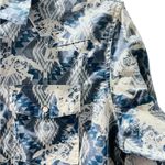 Wrangler  Aztec Horses Pearl Snap Long Sleeve Button Down Women's Shirt Size XL Photo 4