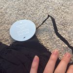 Hill House NWT HOME The Eyelet Celine Top in Black Photo 10