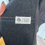 Vintage Alorna Petite Women's 100% Wool Windowpane Plaid Pea Coat, Size M, EUC Gray Size M Photo 7