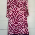 Chico's Travelers by Women’s 0 Pink Patterned Slinky Stretchy Dress Photo 0