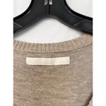 Old Navy Vintage  Ribbed Button Up Taupe Cardigan Sweater Knit XS Preppy Academia Photo 5