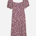 J.Crew NWT Madewell Puff Sleeve Sweetheart Midi Dress in Floral 4 need left arm elastic Photo 5