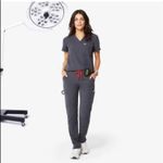 FIGS  Charcoal Dark Gray Yola Scrub Pants Photo 1