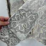 Johnny Was  biya embroidered white cotton Y2K 2000s button up jacket blazer small Photo 7