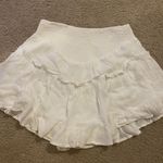 Rock n rags White  Ruffle Skirt Photo 0