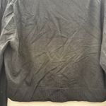 Calvin Klein Black Open Front Cardigan Women’s Size XL Cropped Lightweight Layer Photo 7